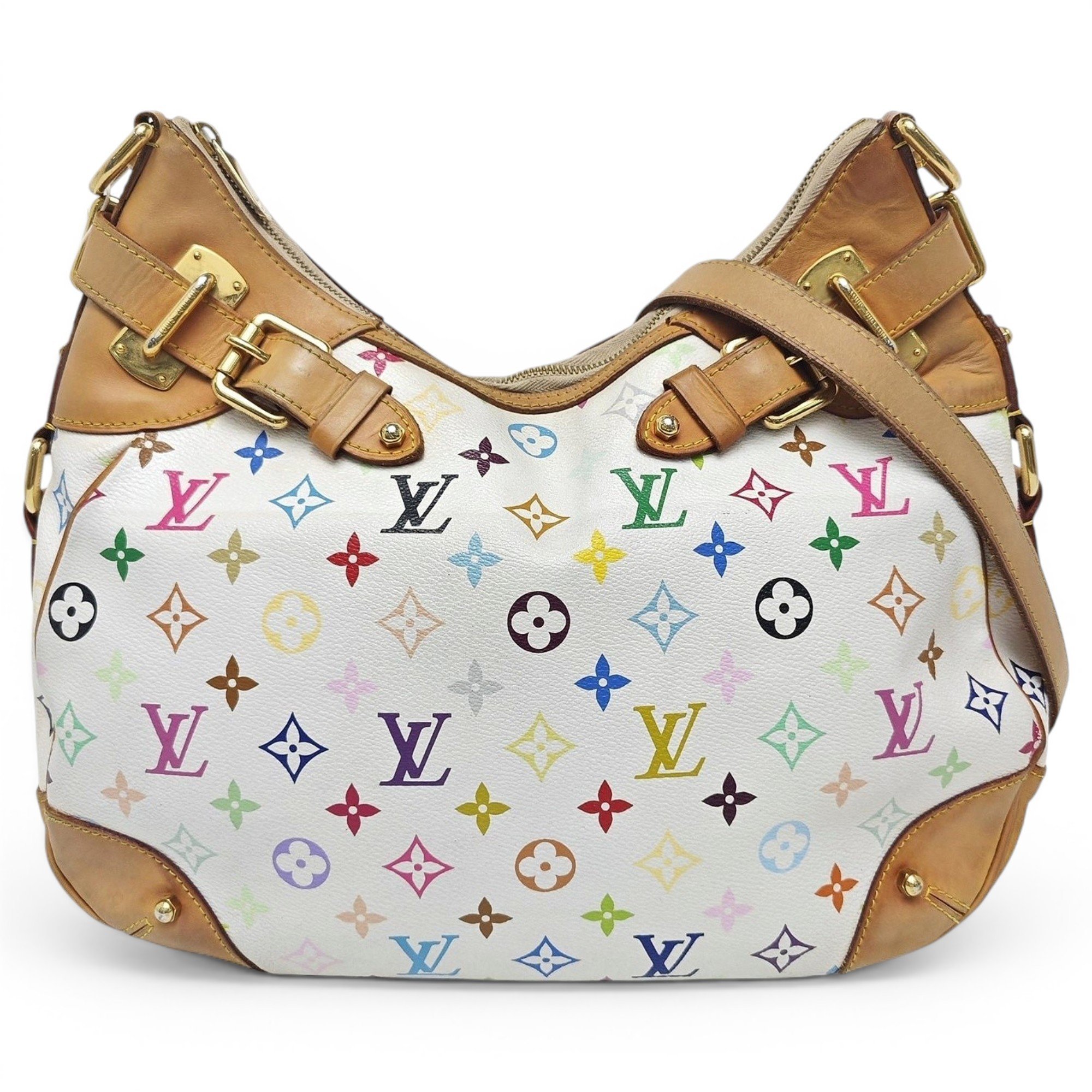 Greta leather handbag
