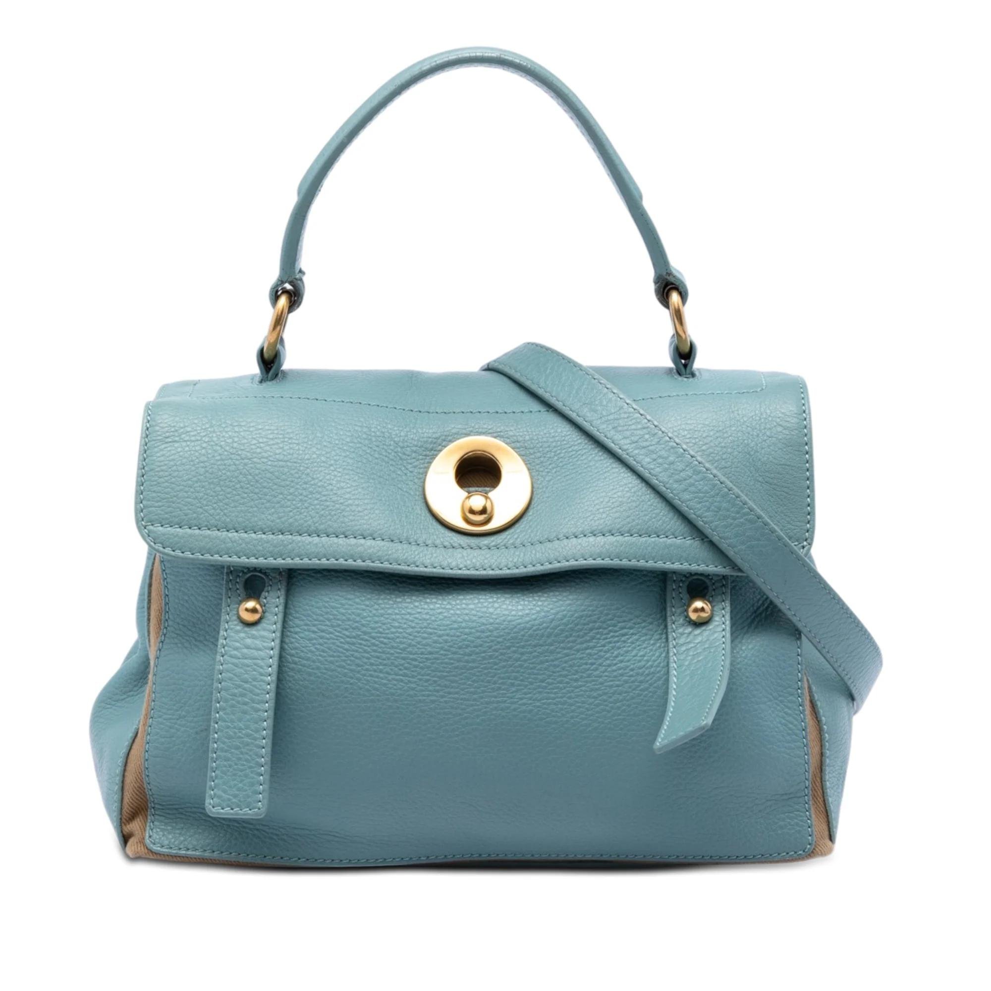 Leather satchel