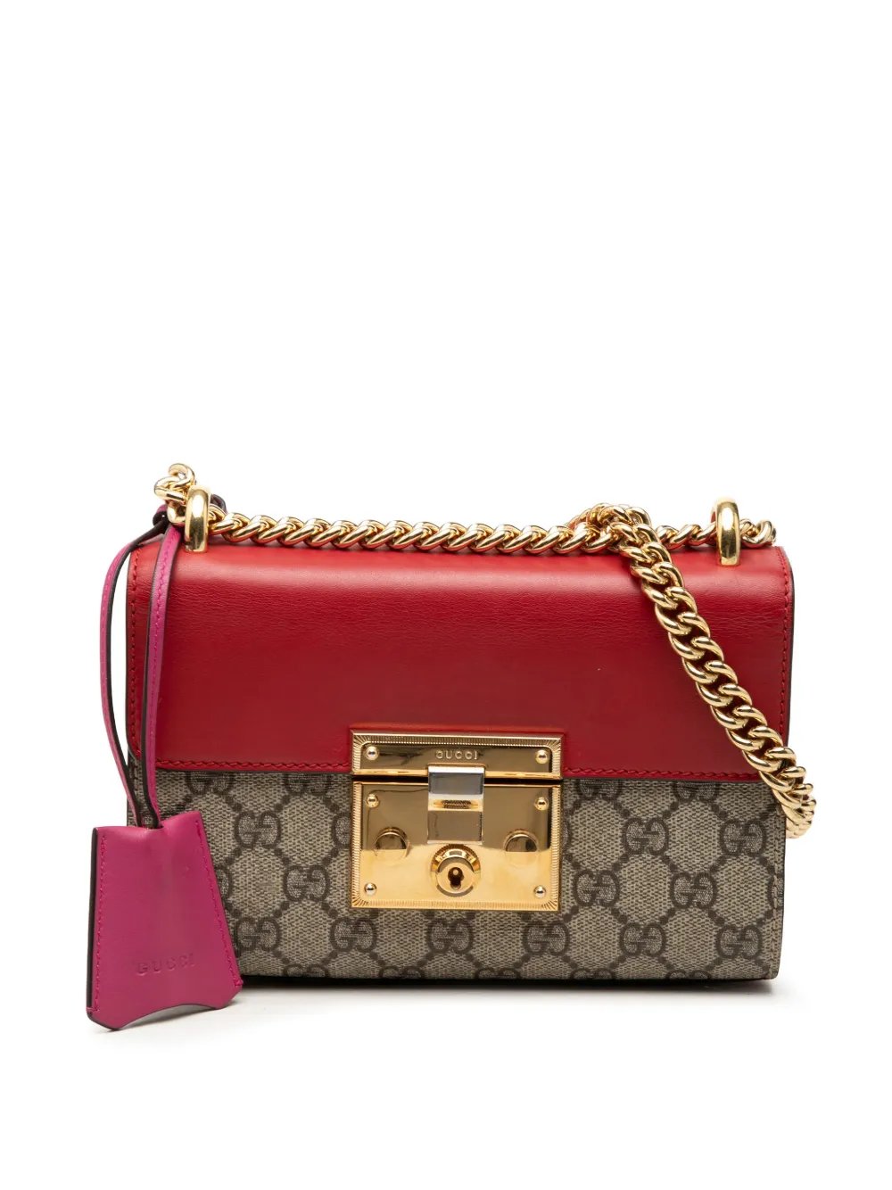 2016-2026 Small GG Supreme Padlock crossbody bag