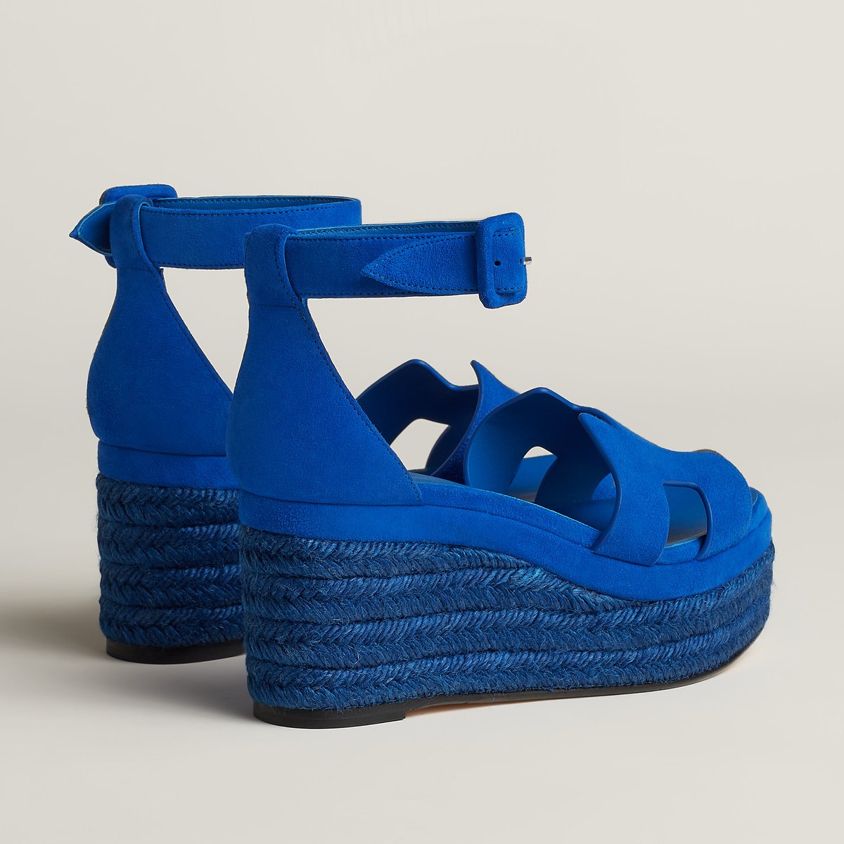 Bleu Océan Elda Espadrille