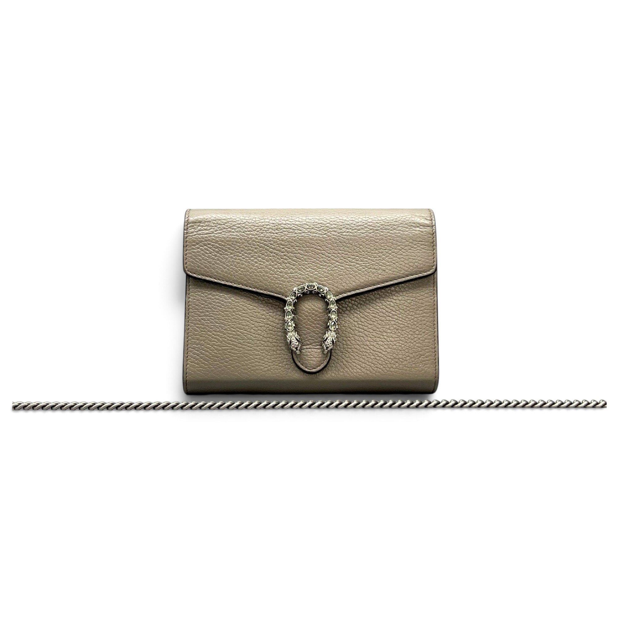Dionysus Chain Wallet leather crossbody bag