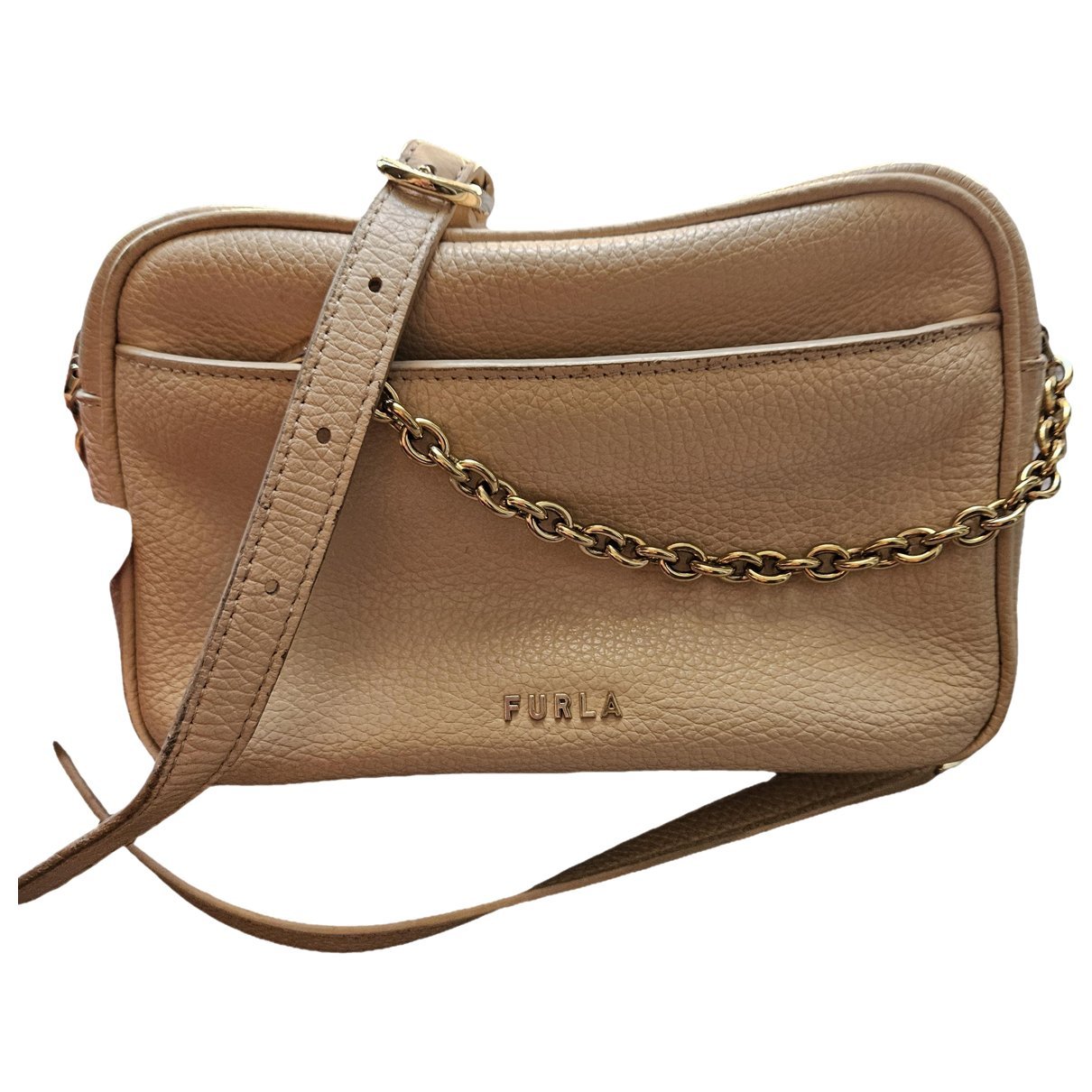 Leather crossbody bag