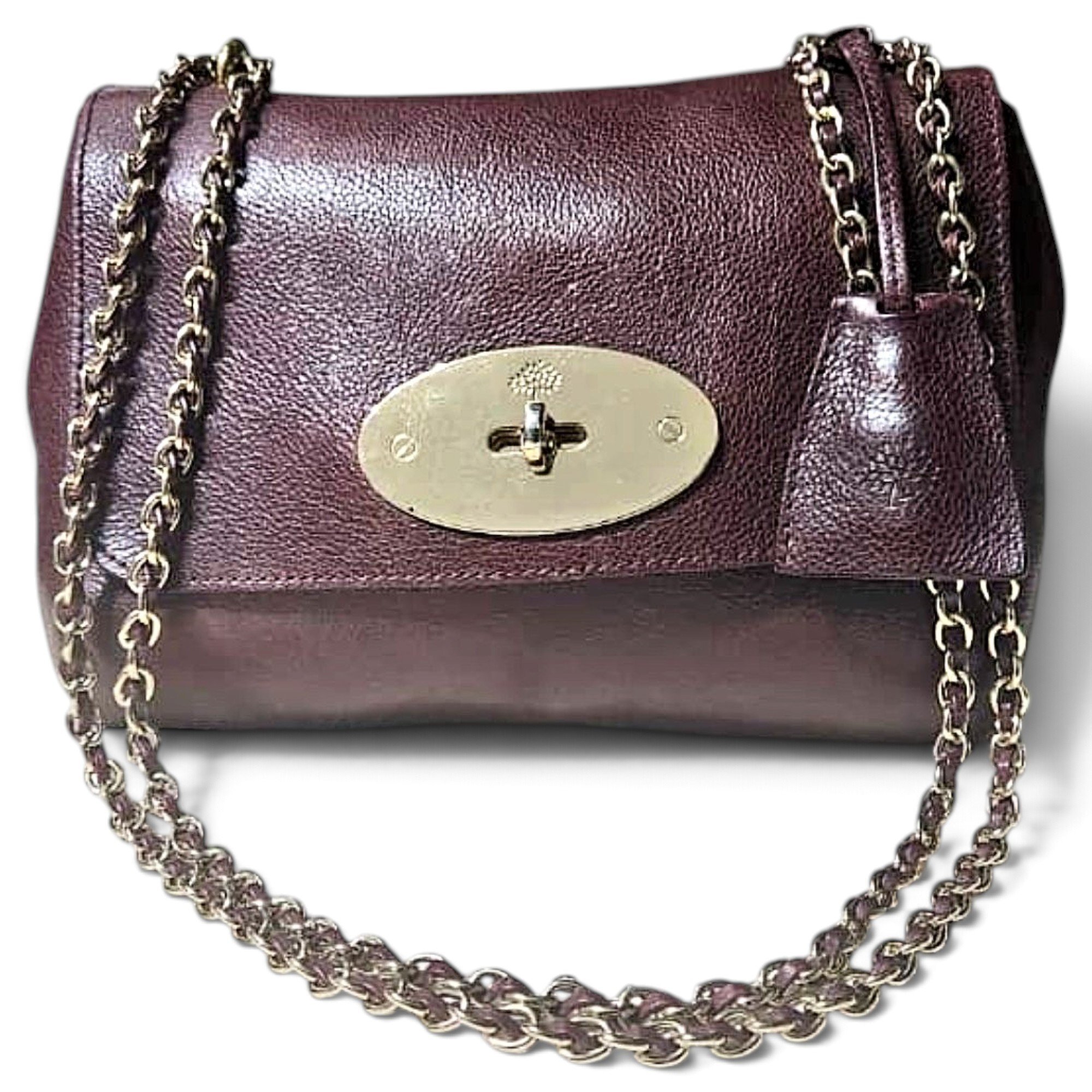 Lily leather handbag