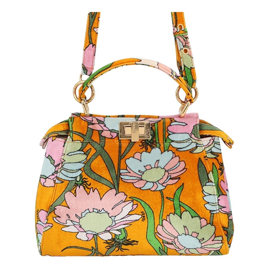 Peekaboo leather handbag