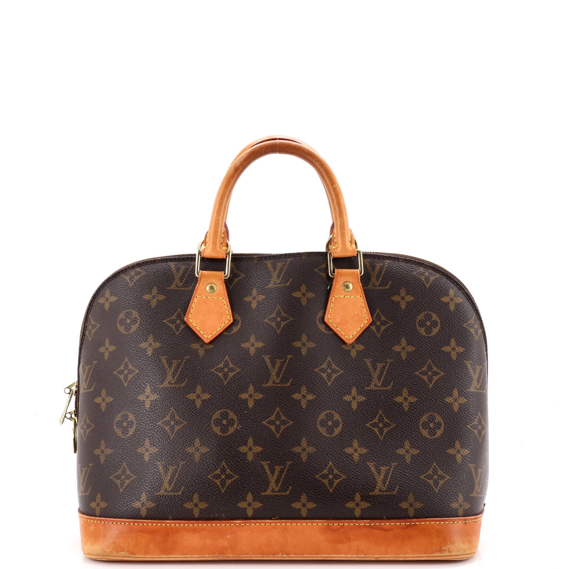 Vintage Alma Handbag Monogram Canvas PM