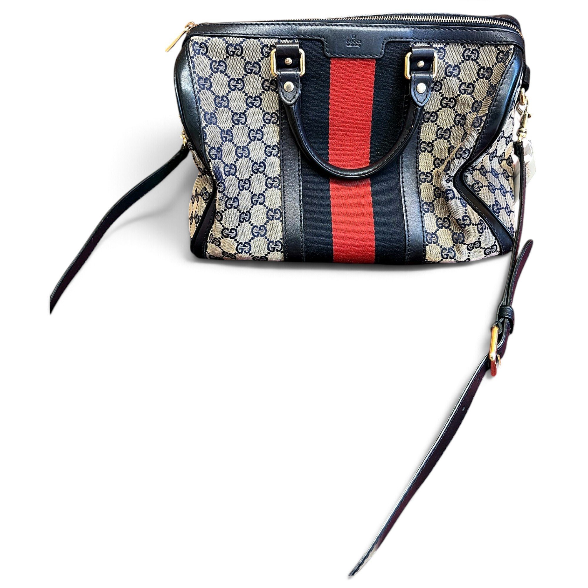 Boston cloth bowling bag