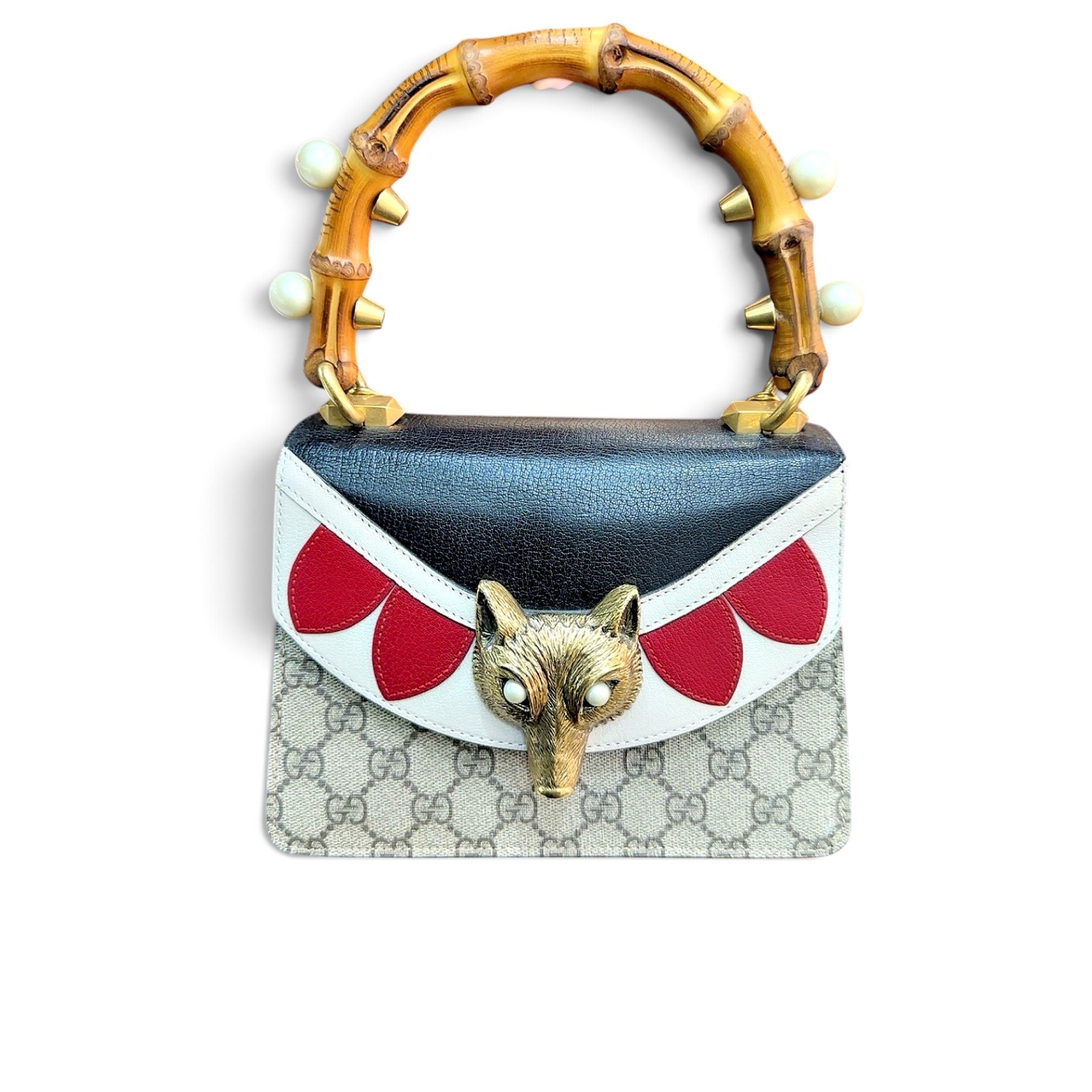 Nymphaea leather handbag