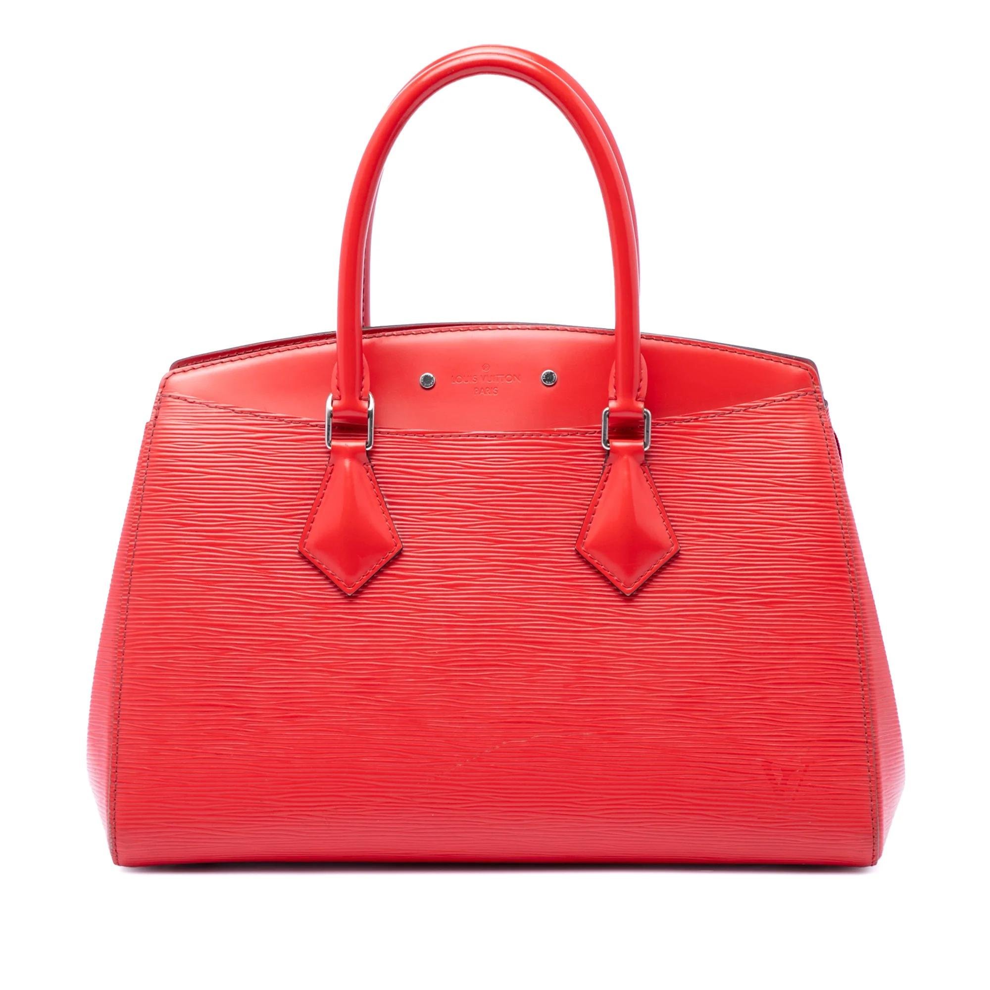 Soufflot leather satchel