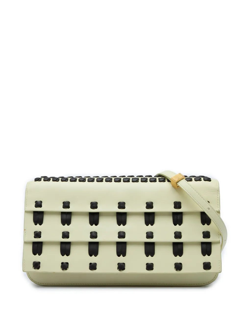 2012-2026 Lambskin Whipstitch Flap crossbody bag