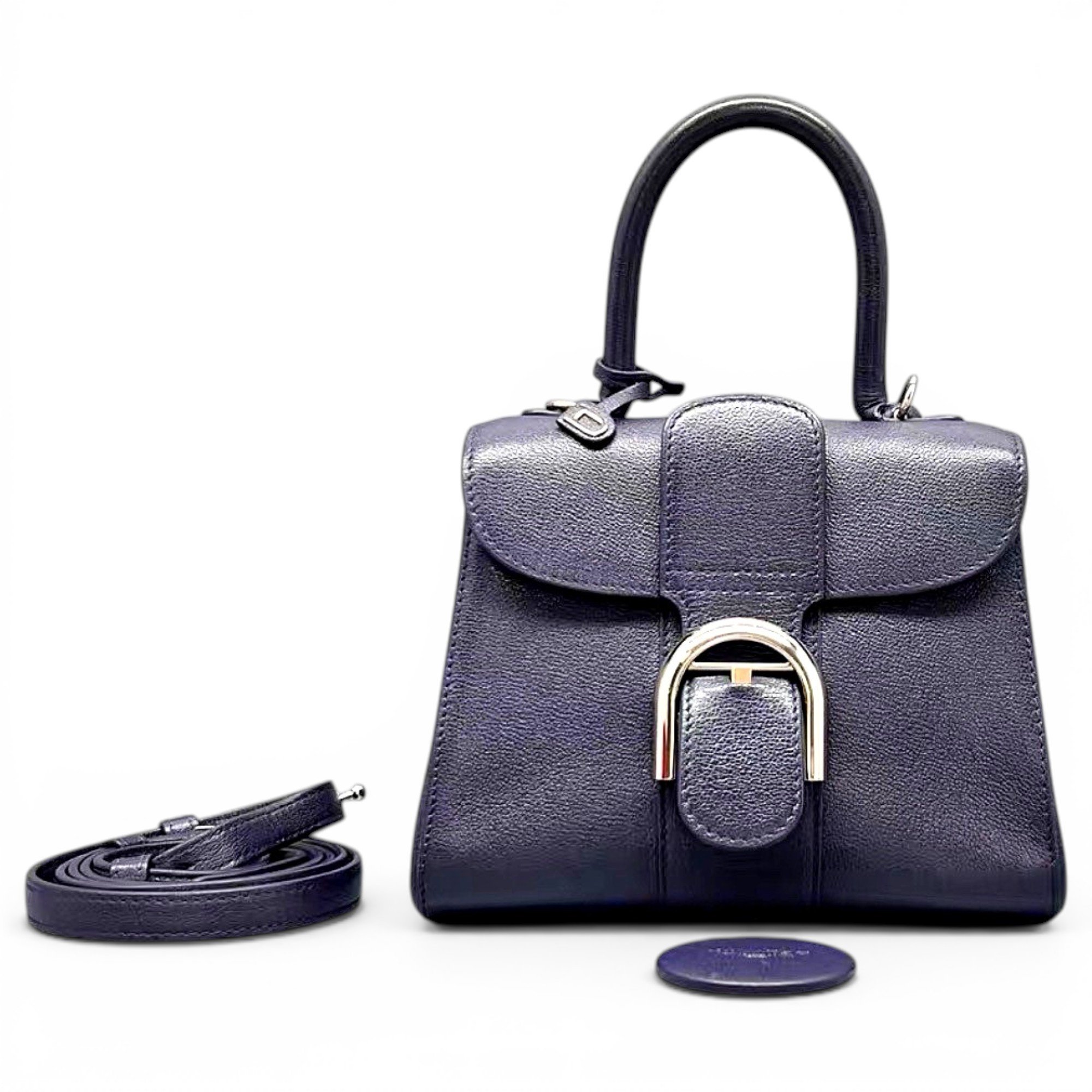 Brillant leather handbag