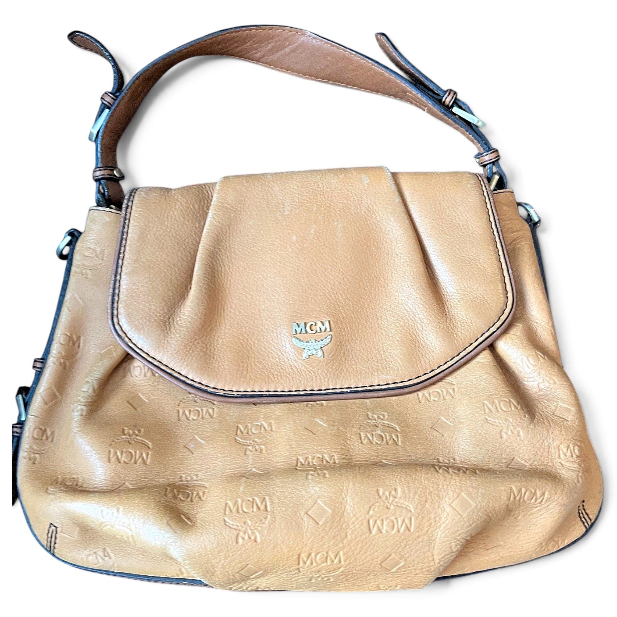 MCM Leather crossbody bag
