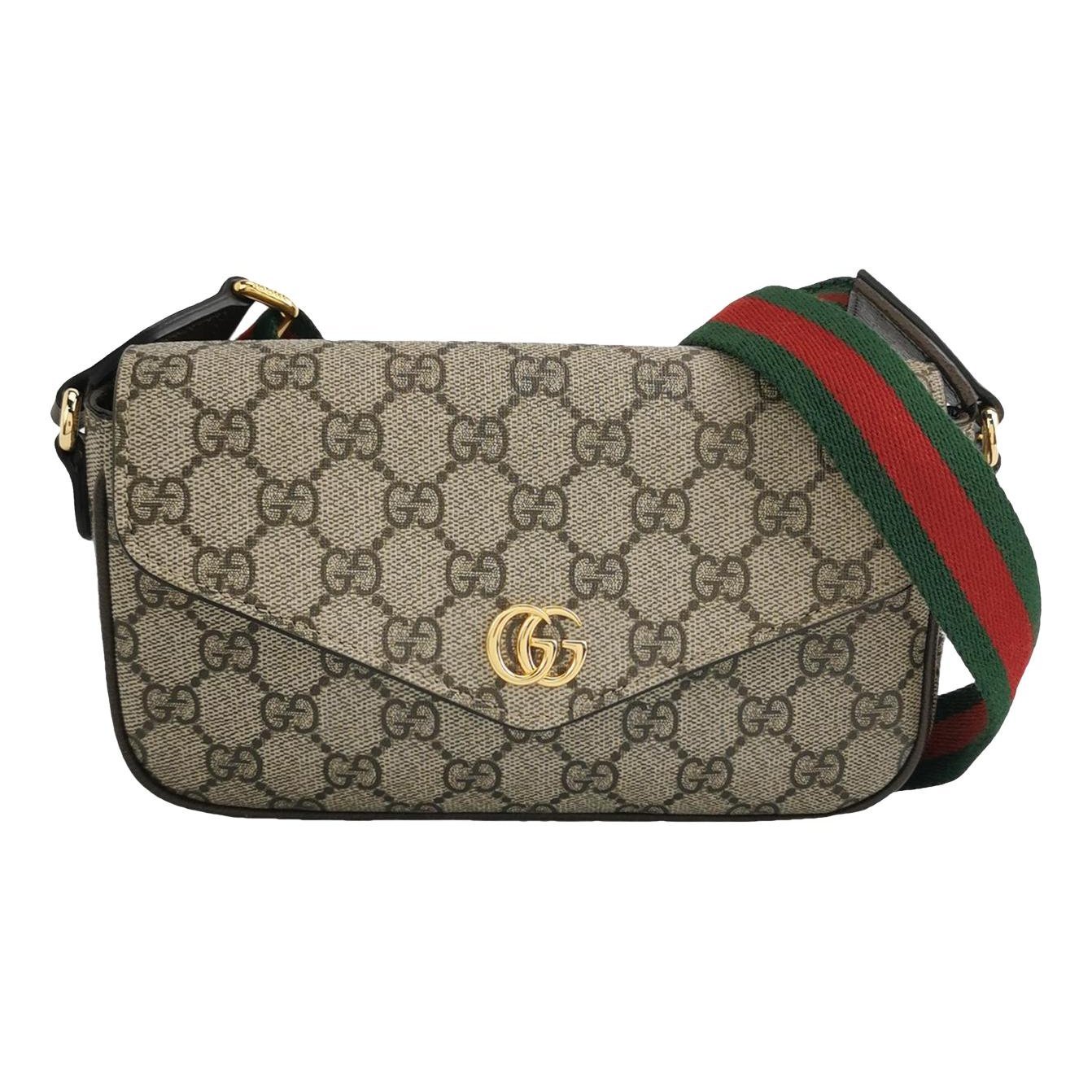 Ophidia GG leather crossbody bag