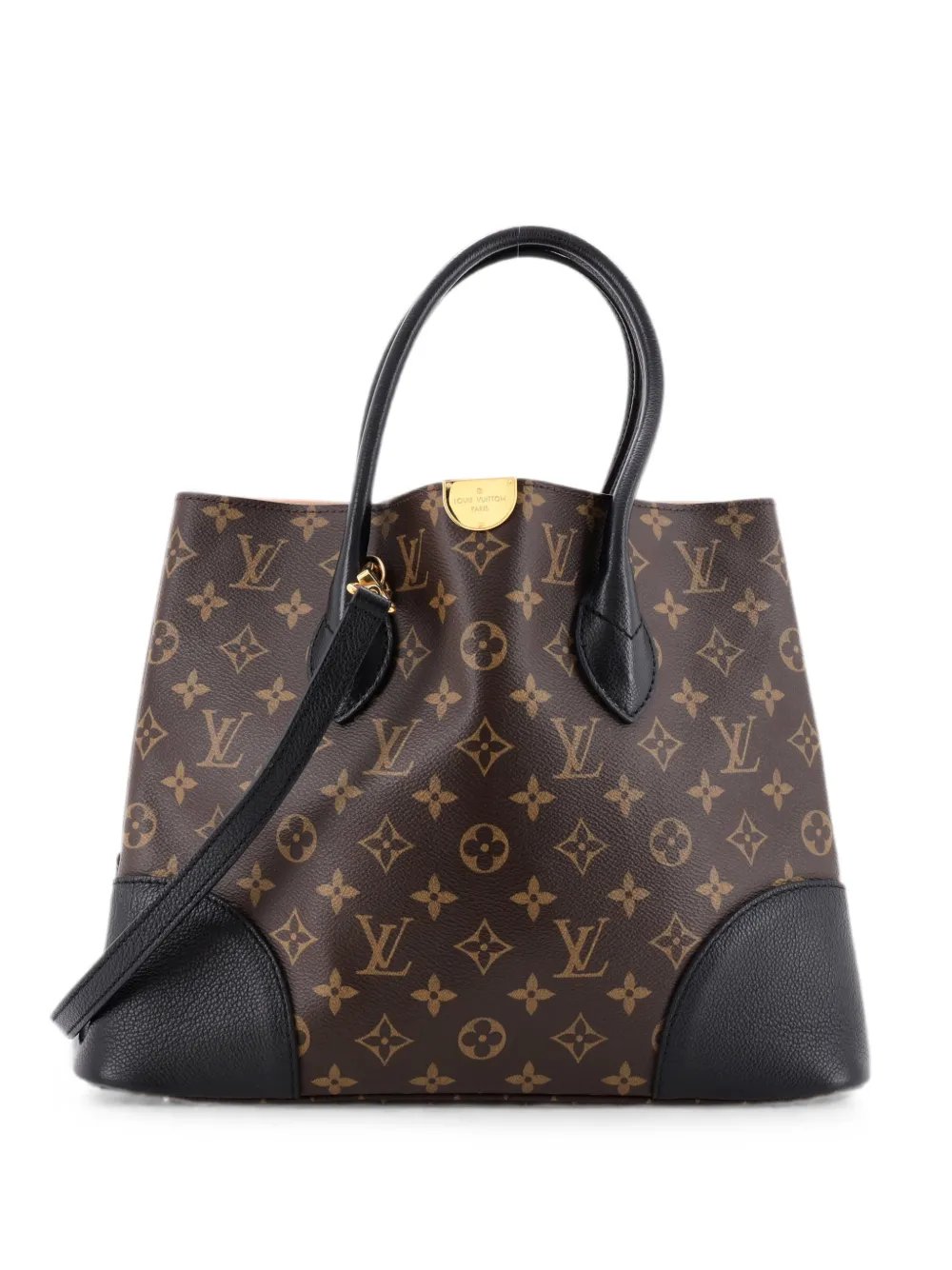 Flandrin Handbag Monogram Canvas and Leather tote bag