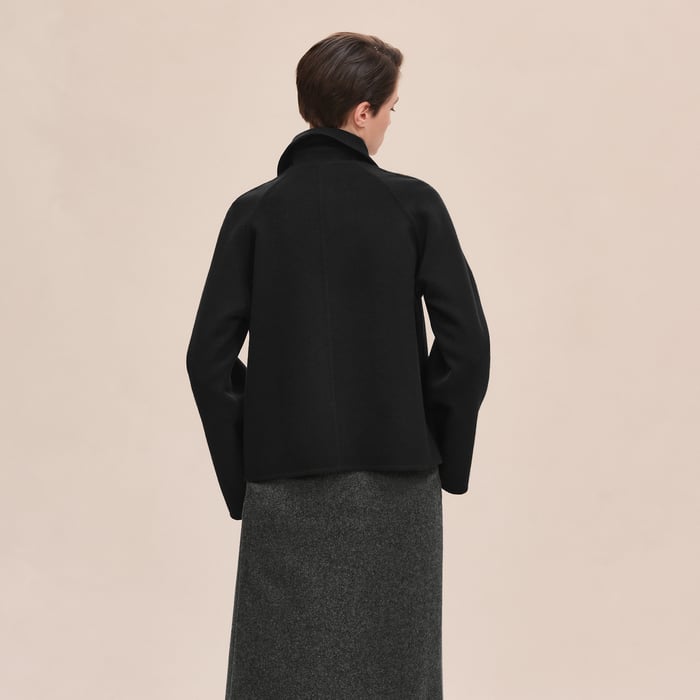 Noir Cashmere Jacket