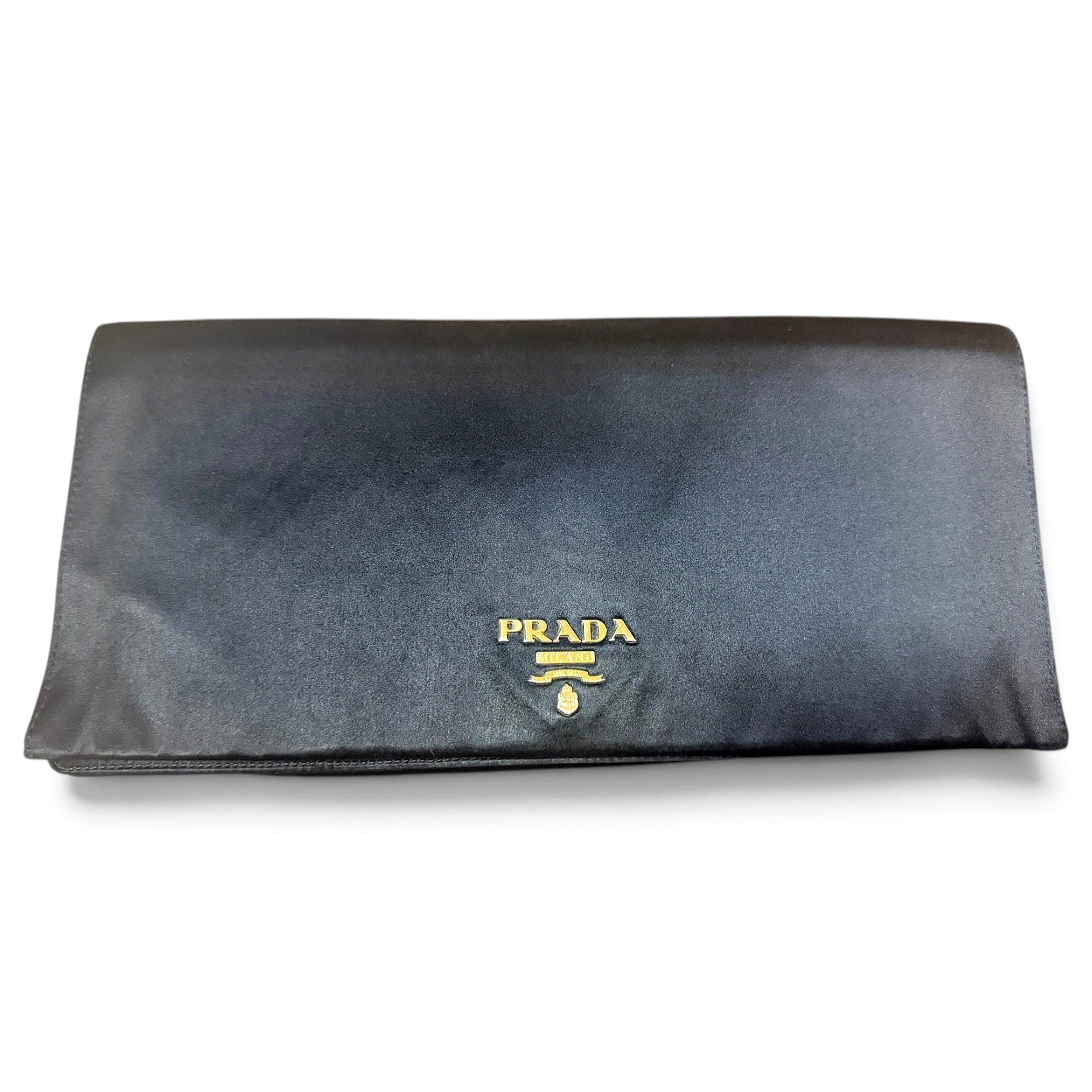 Silk clutch bag