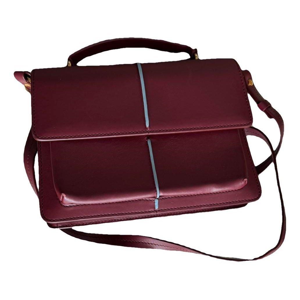 Leather crossbody bag