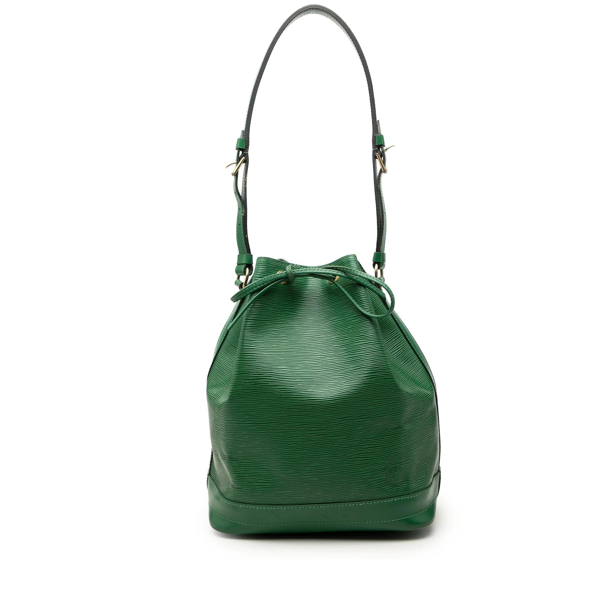 Bucket leather bag