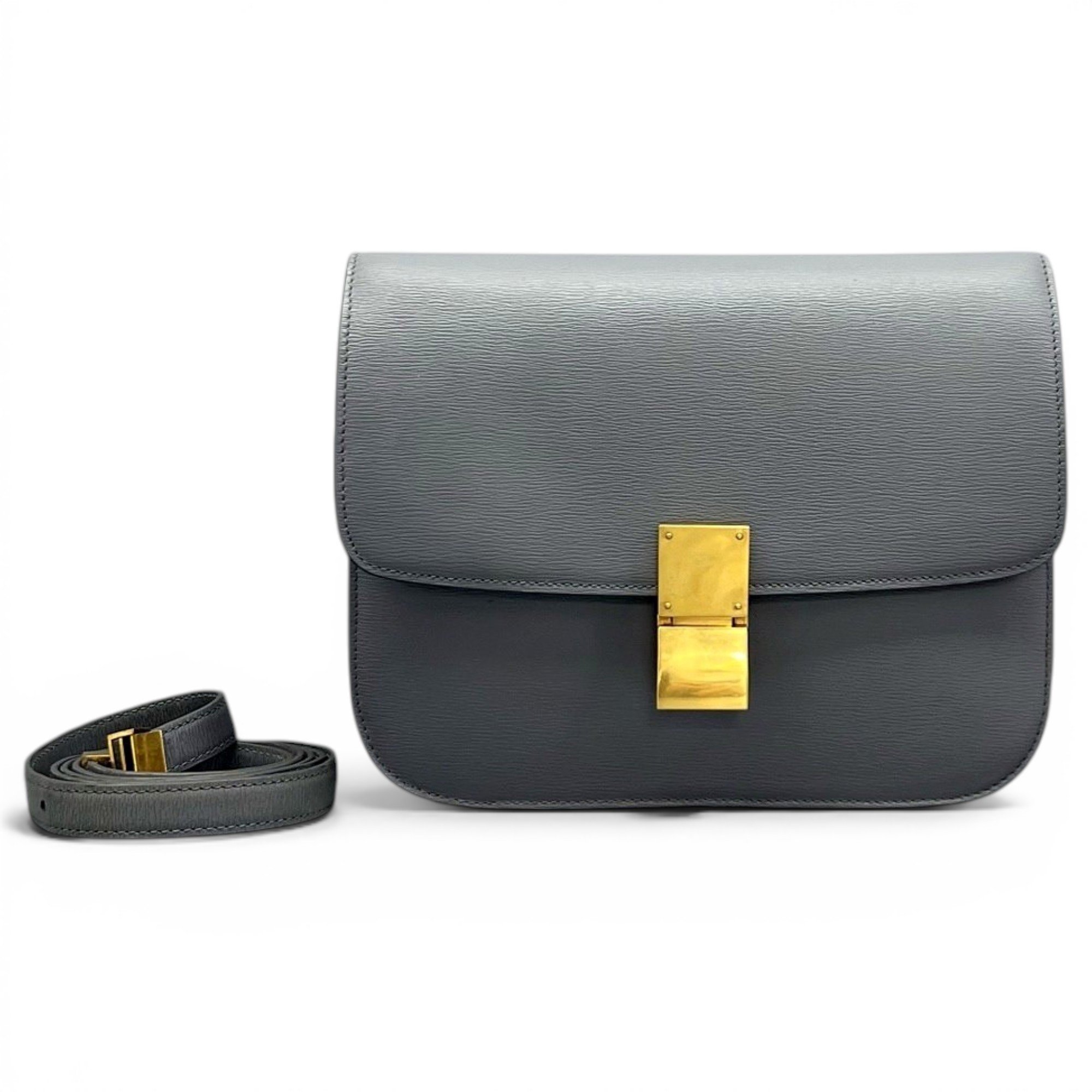 Classic leather handbag
