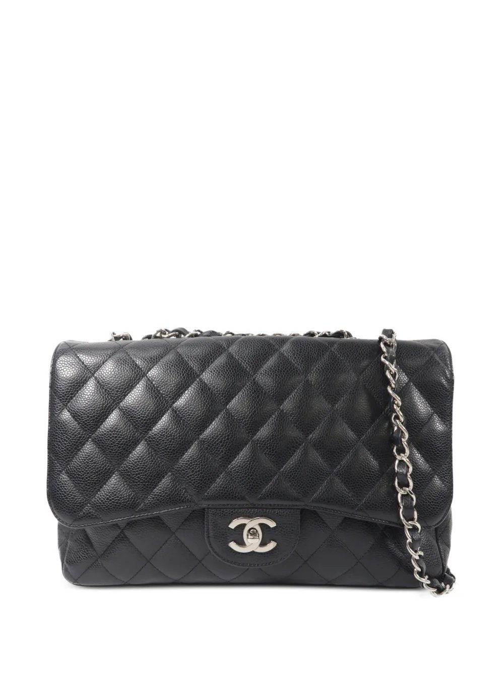 CC turn-lock quilted shoulder bag
