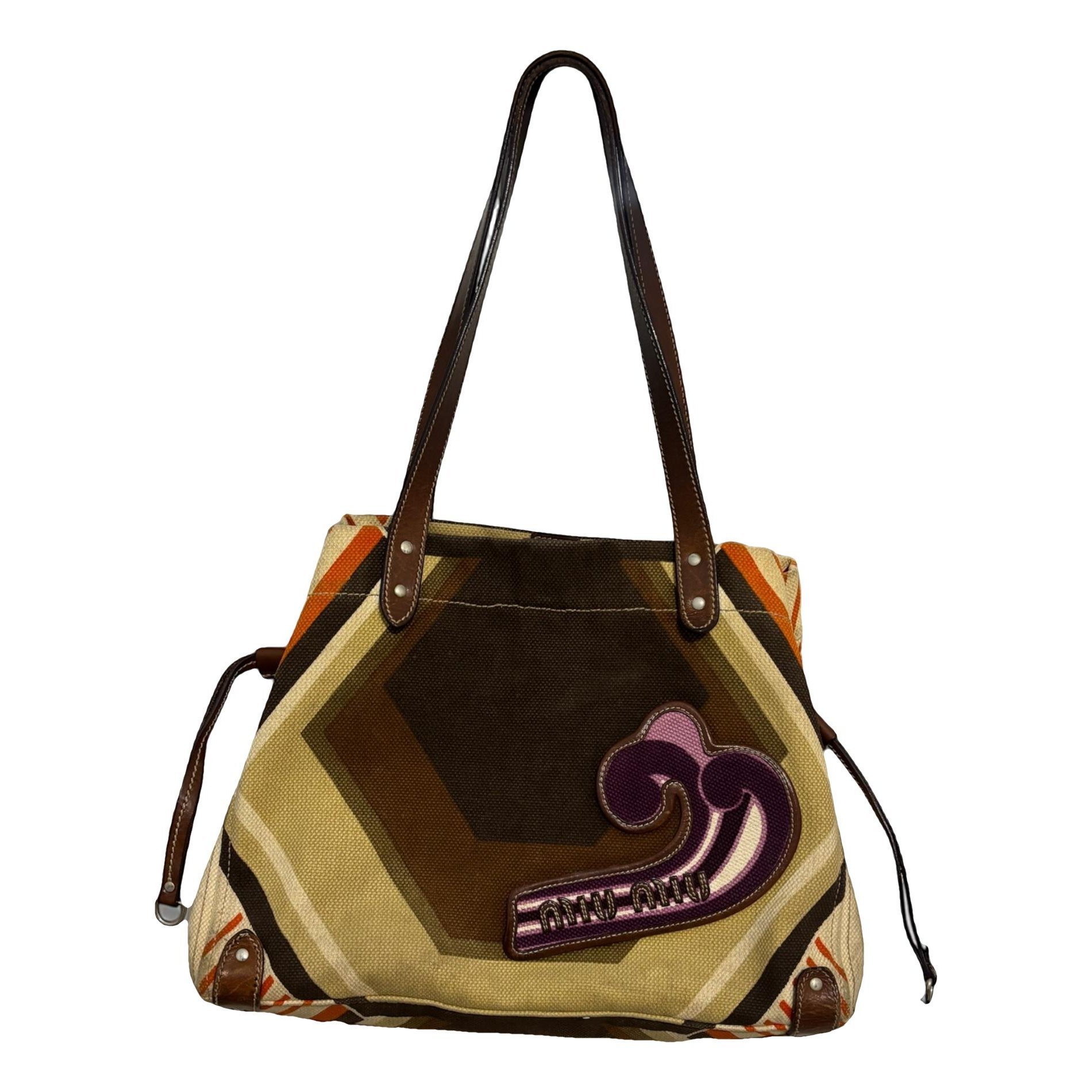 Miu Miu Leather tote