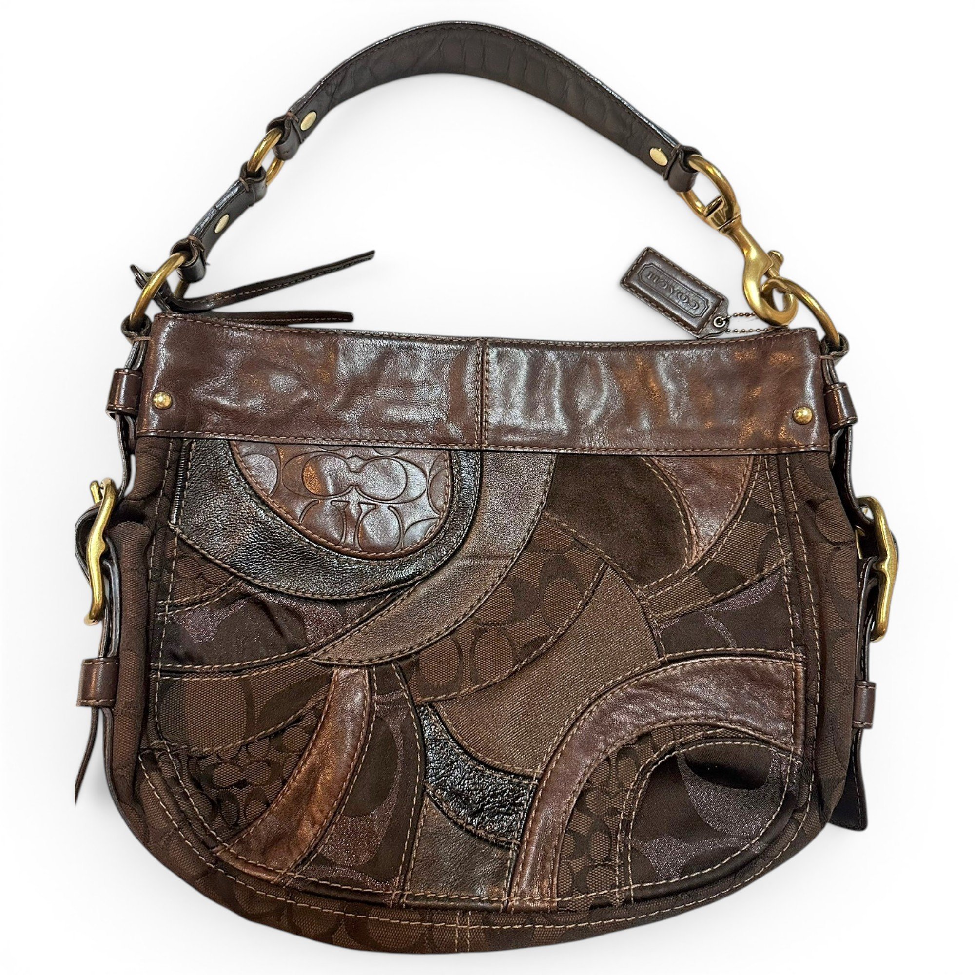 Leather handbag