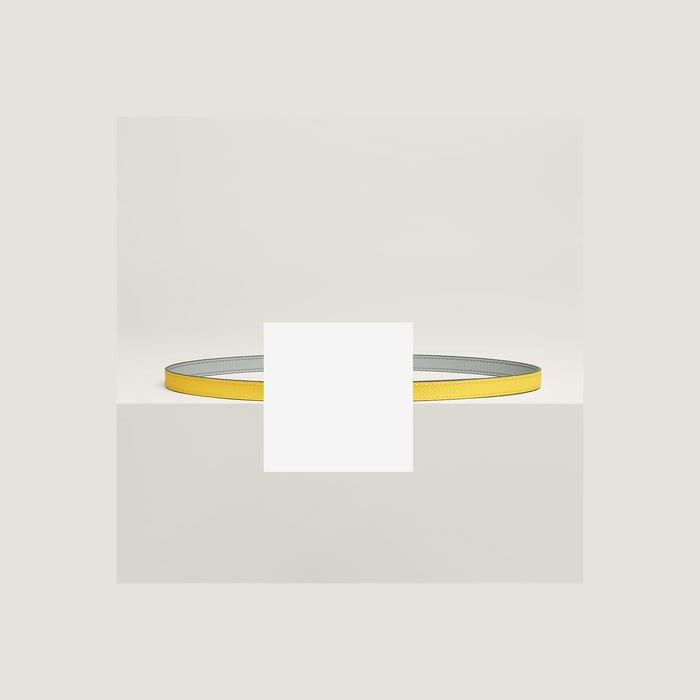 Focus Medor Laquee Belt Buckle & Reversible Leather Strap 13 MM