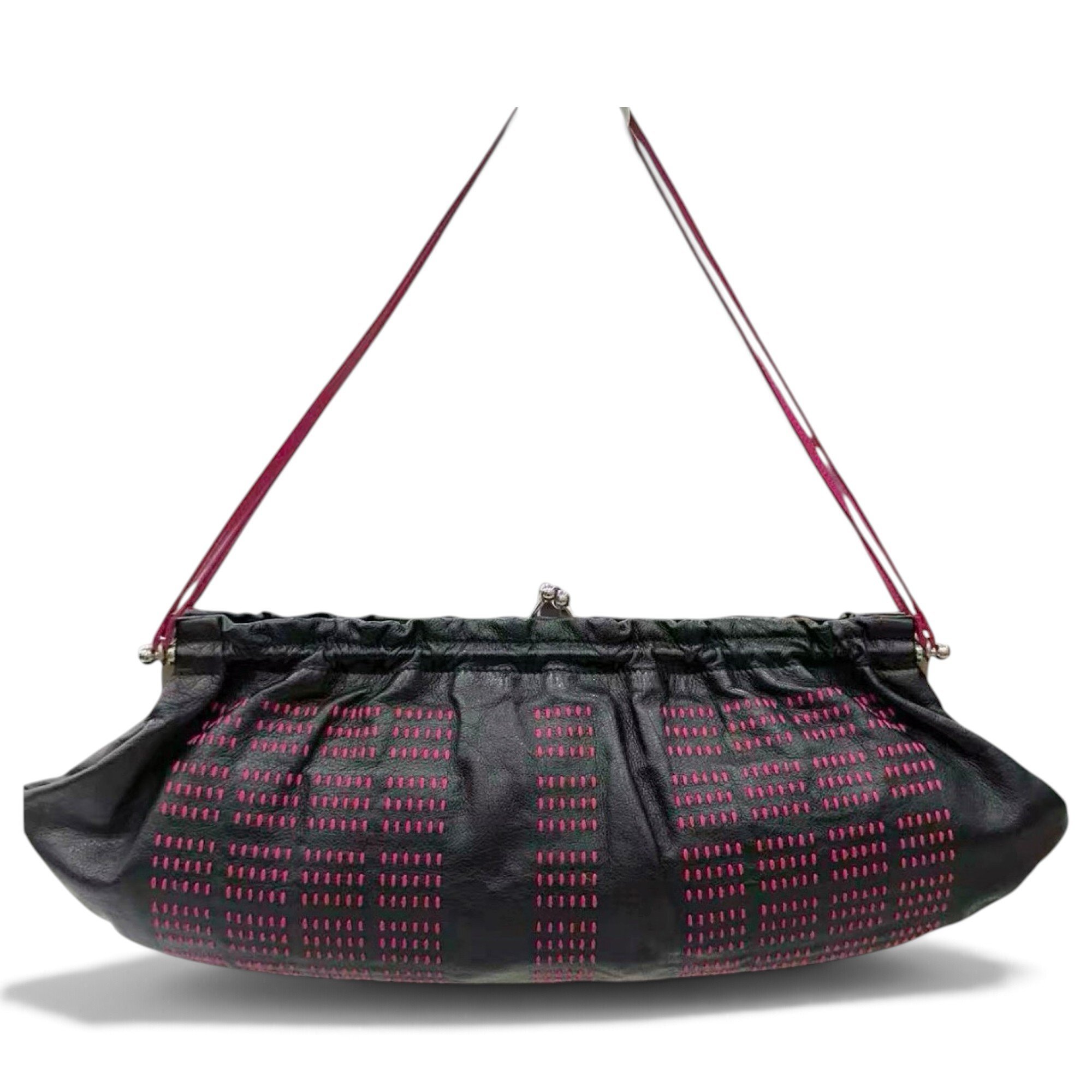 Leather handbag