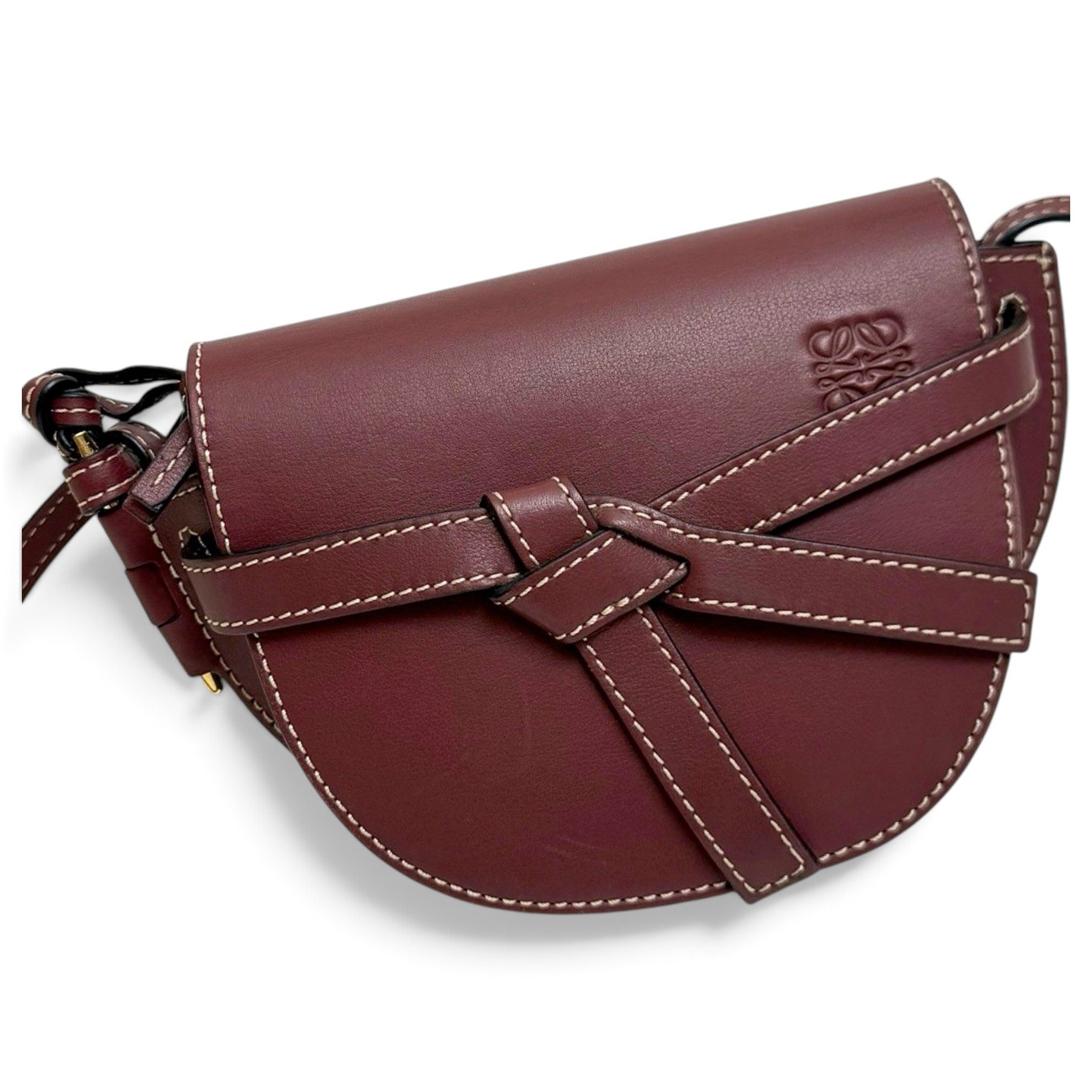 Gate leather handbag