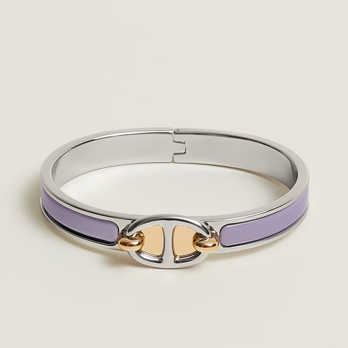 Lilas Mini Clic Chaine d'Ancre Bracelet