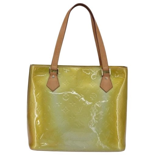 Houston patent leather handbag