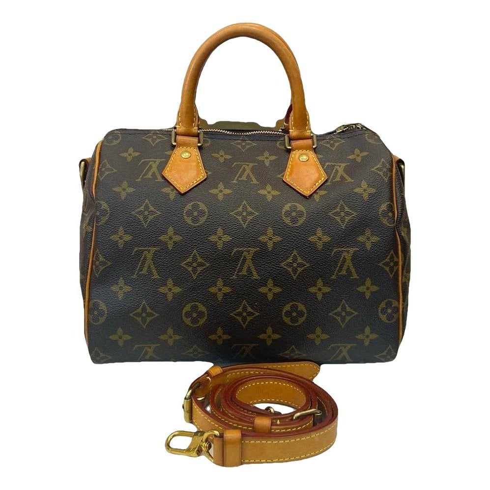 Speedy leather handbag