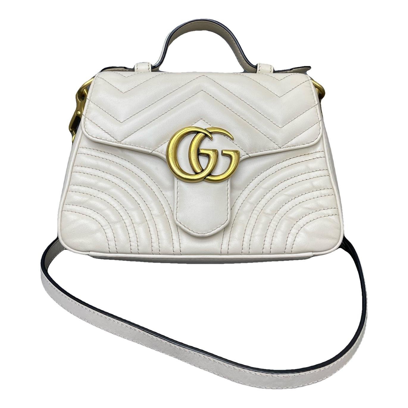 GG Marmont Flap leather handbag