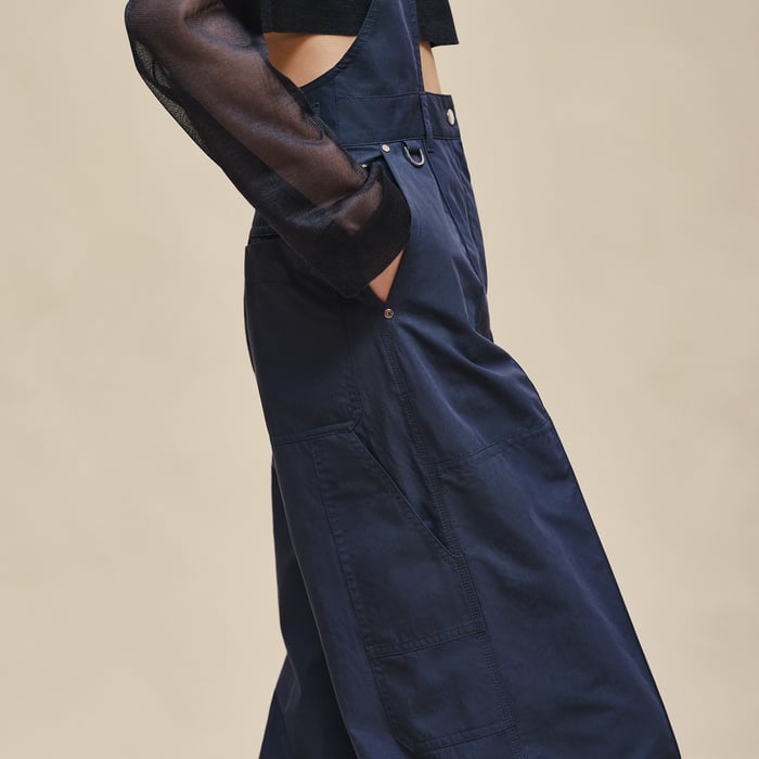 Bleu Outremer Overalls Pants
