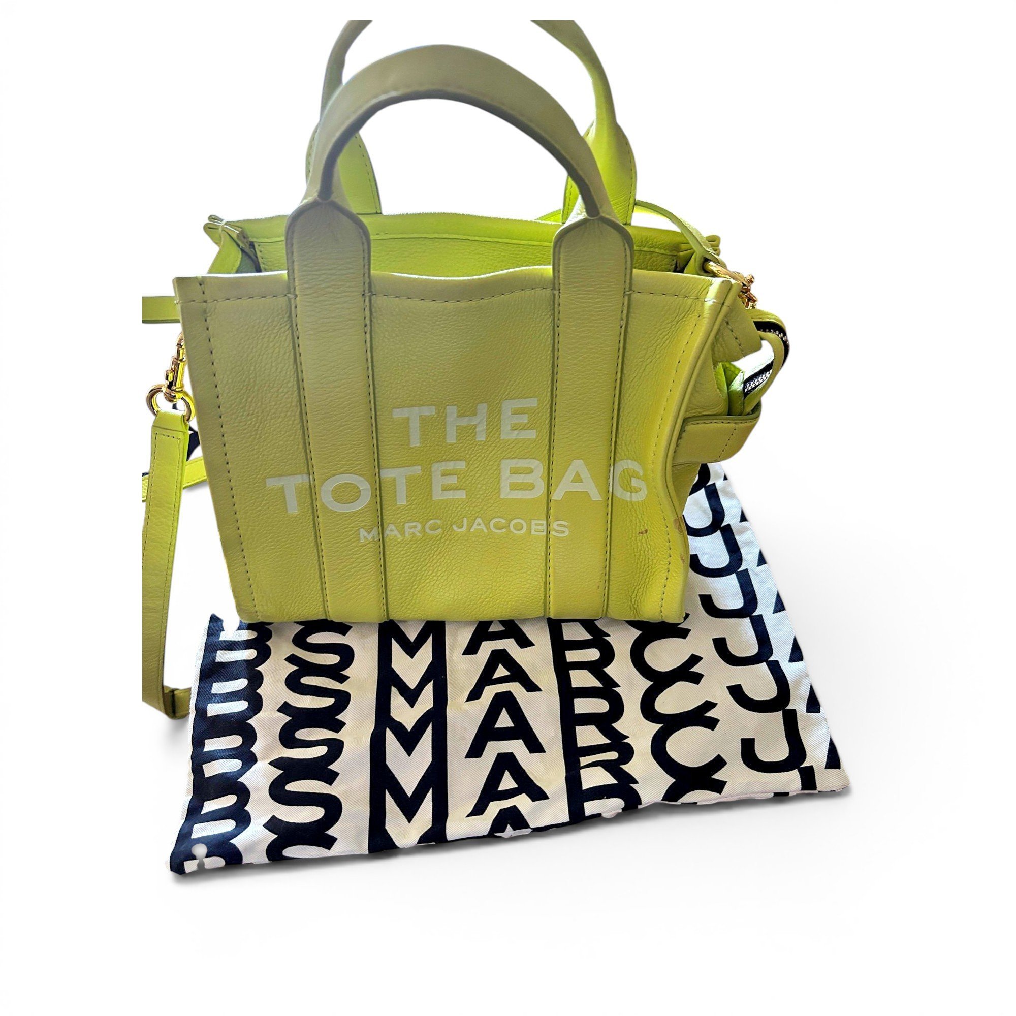 The Tag Tote leather tote
