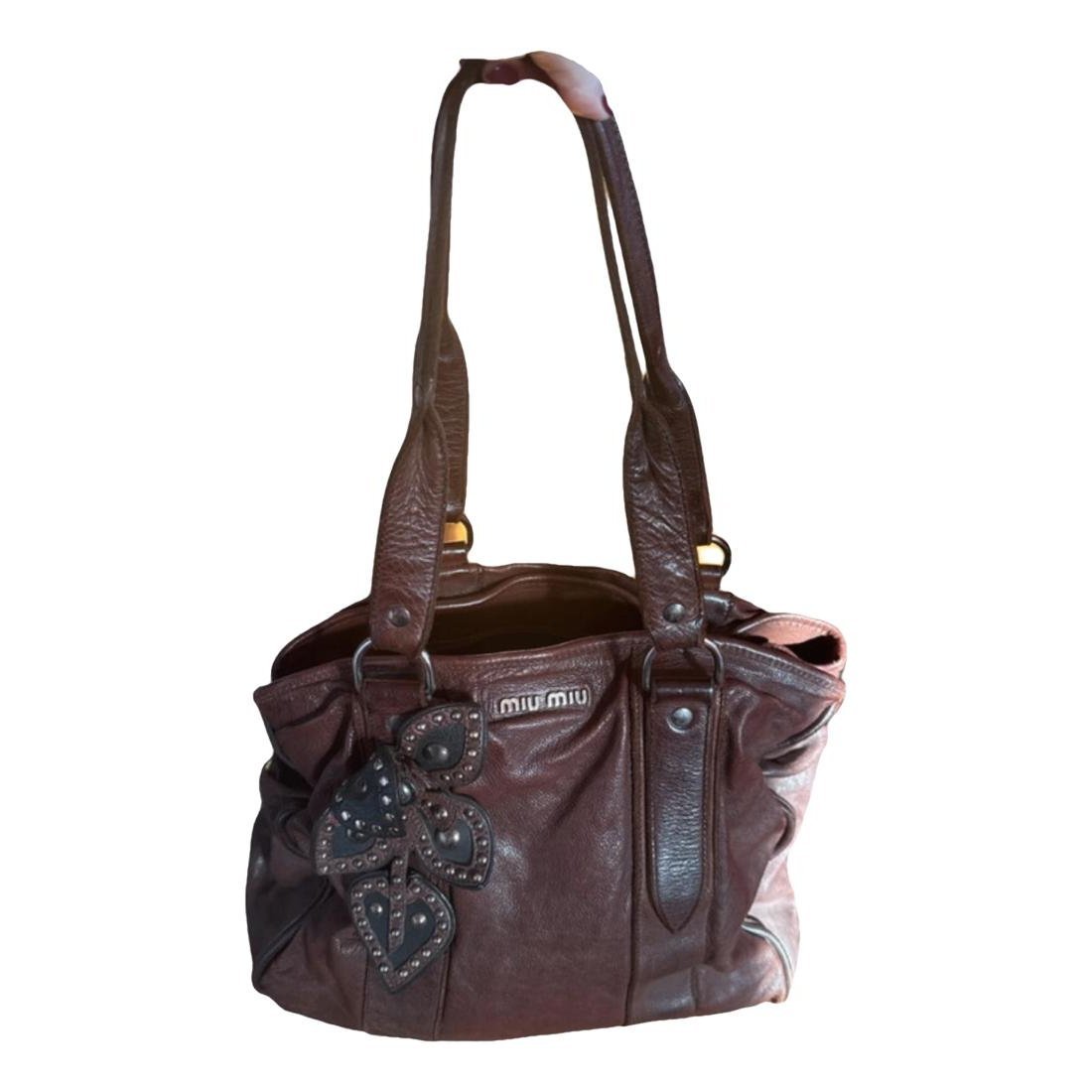Vitello leather handbag