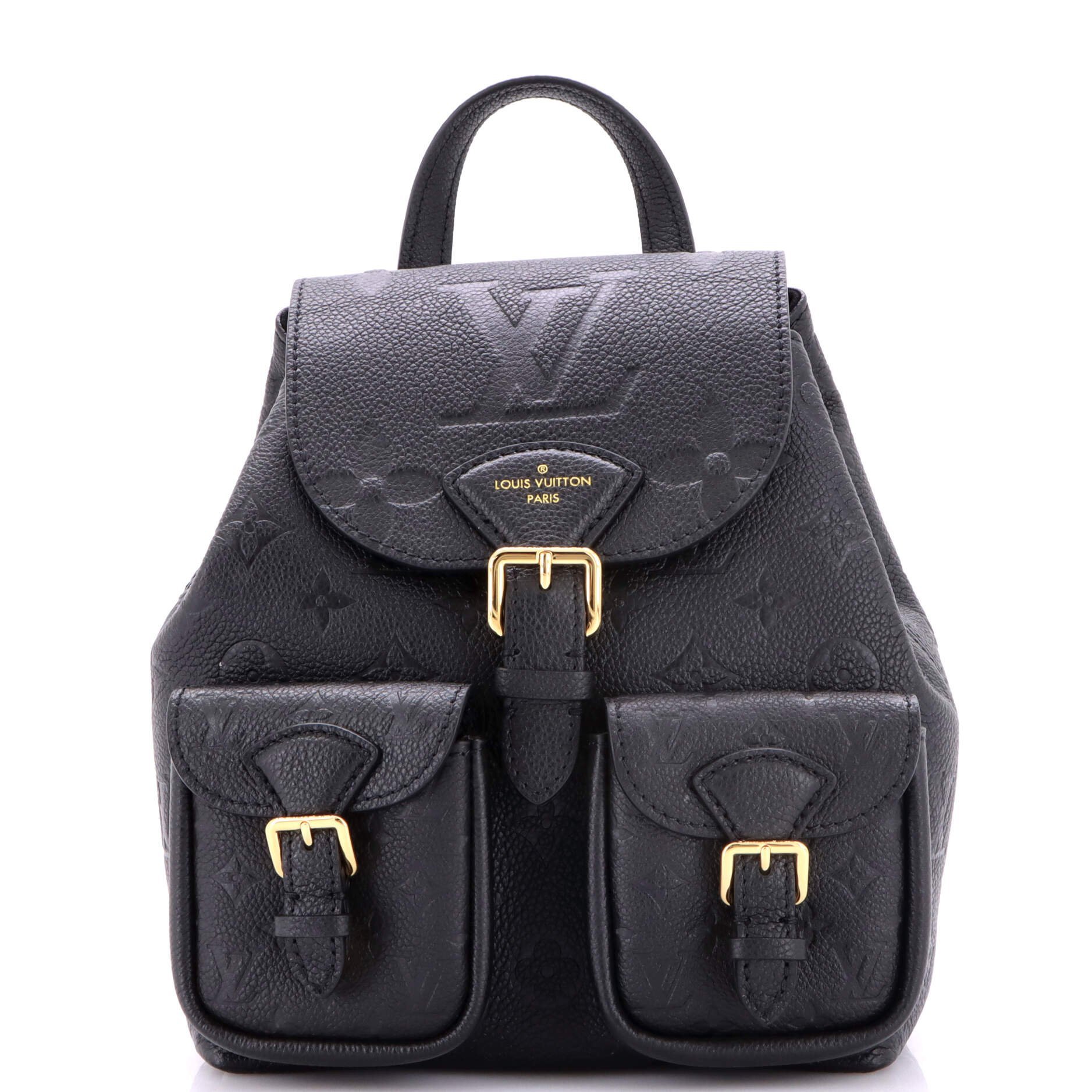 Leather backpack