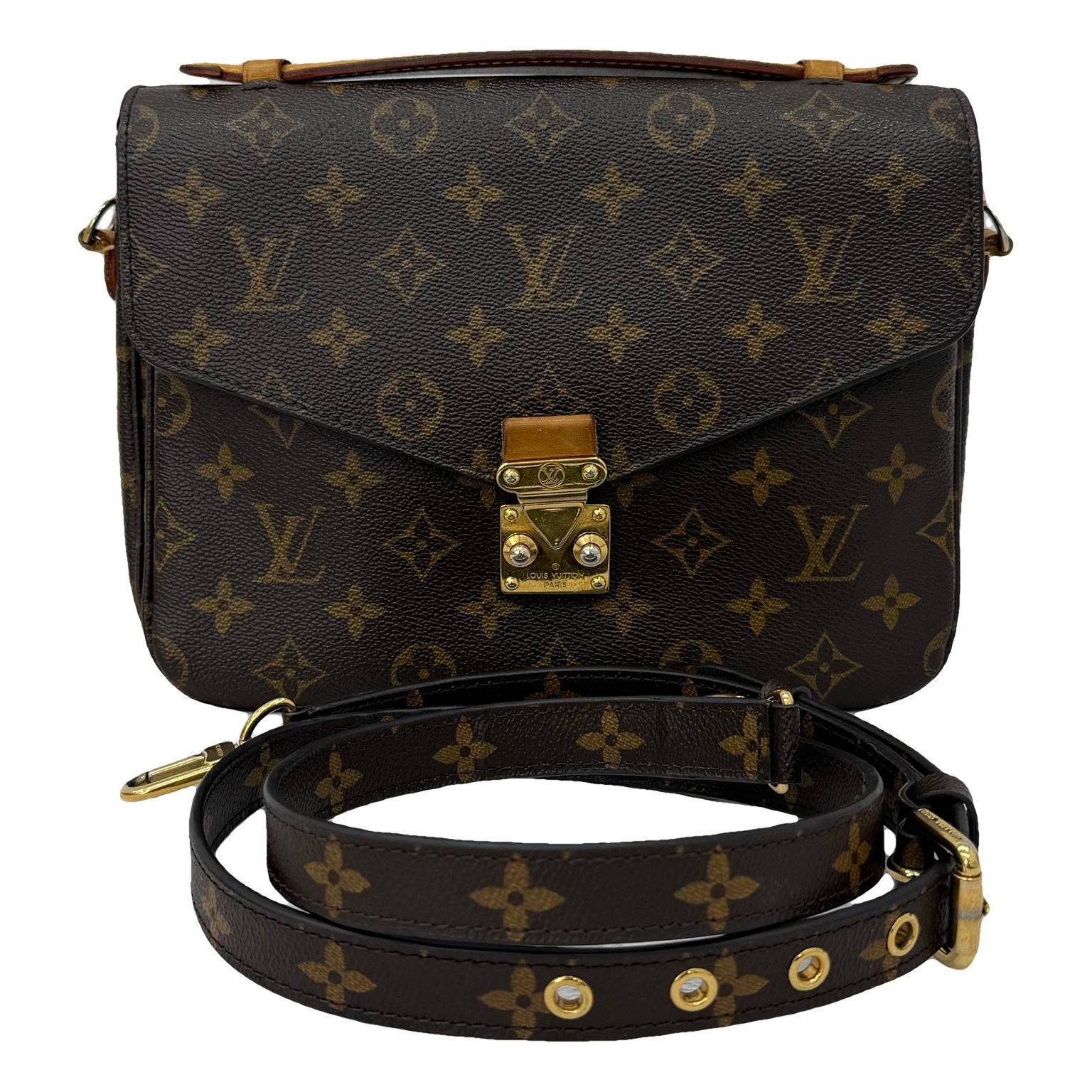 Metis leather handbag