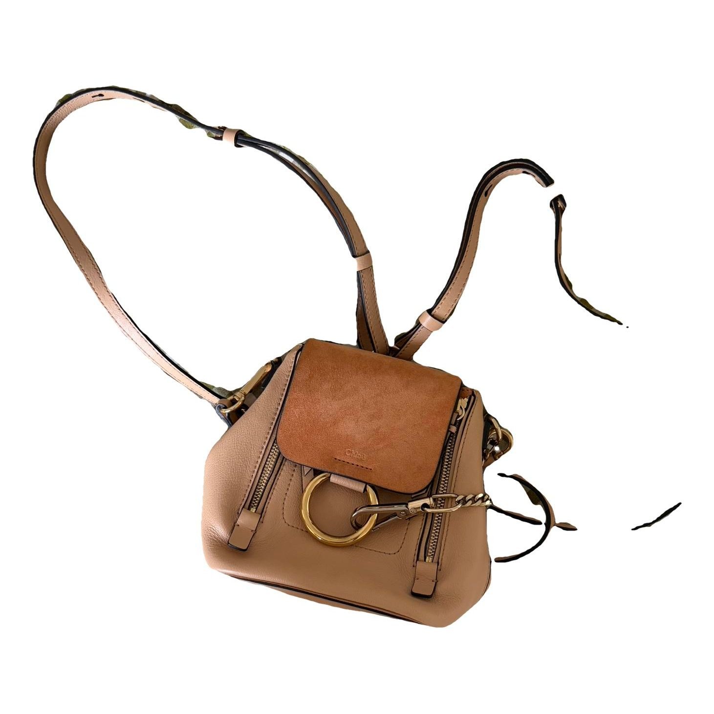 Faye leather backpack