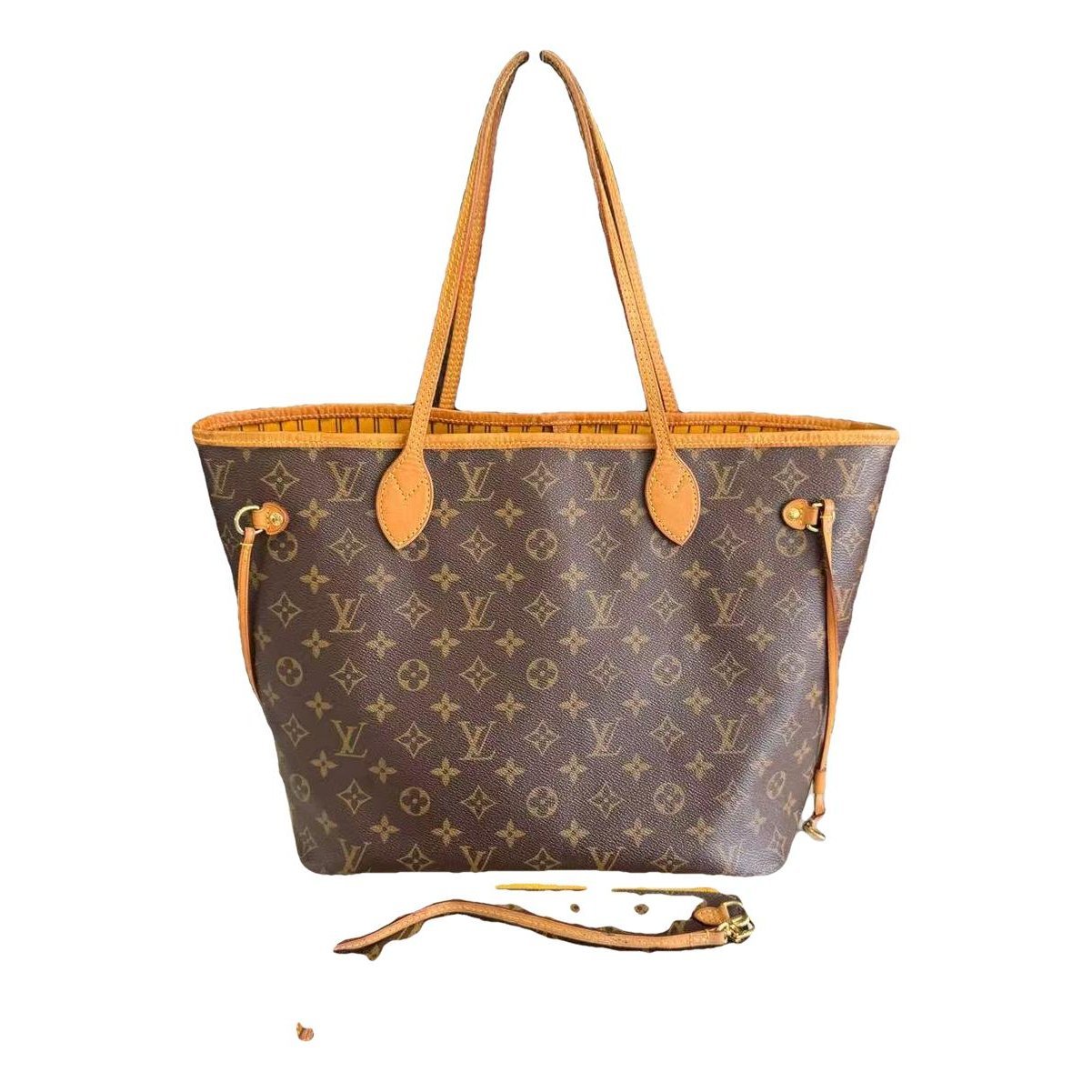 Neverfull leather handbag