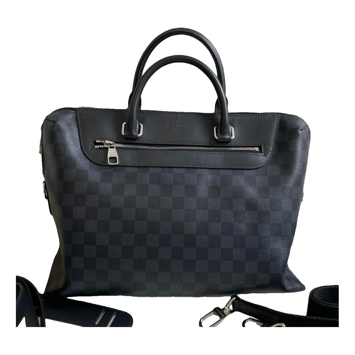 Porte Documents Voyage leather handbag