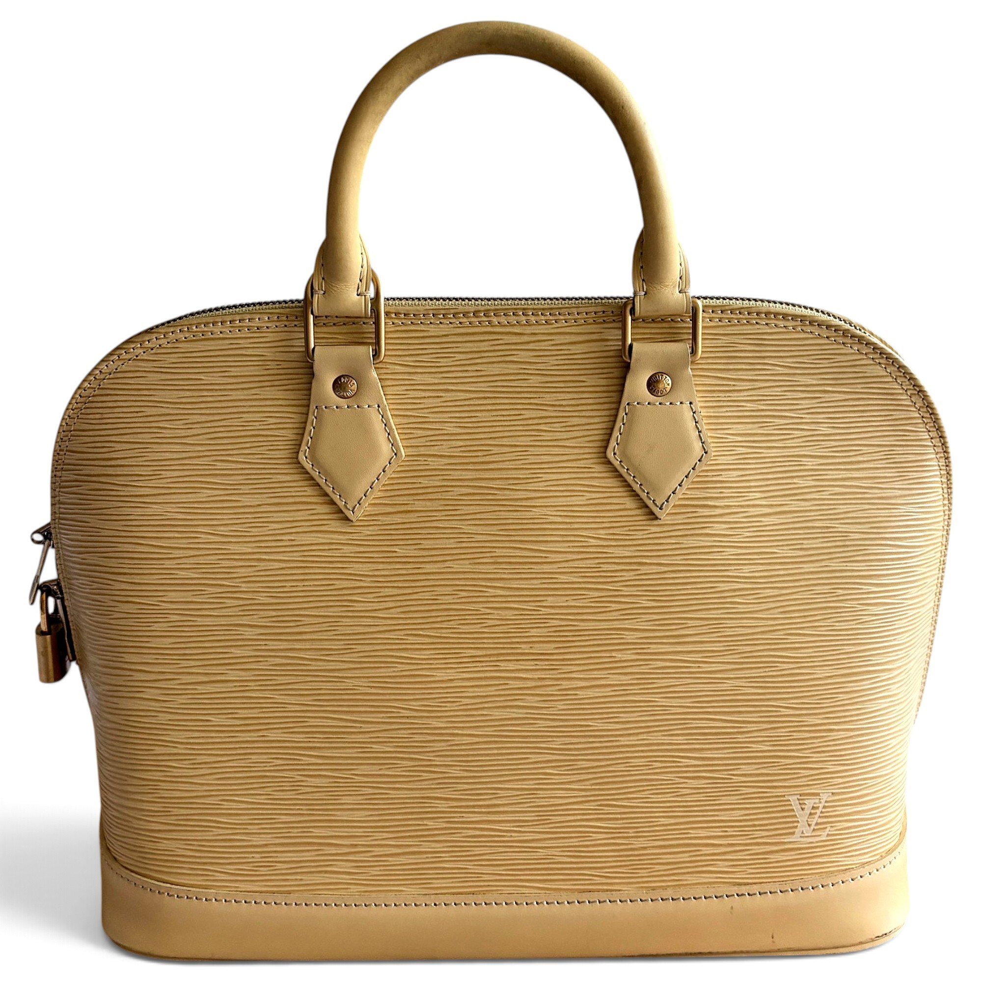 Alma leather handbag