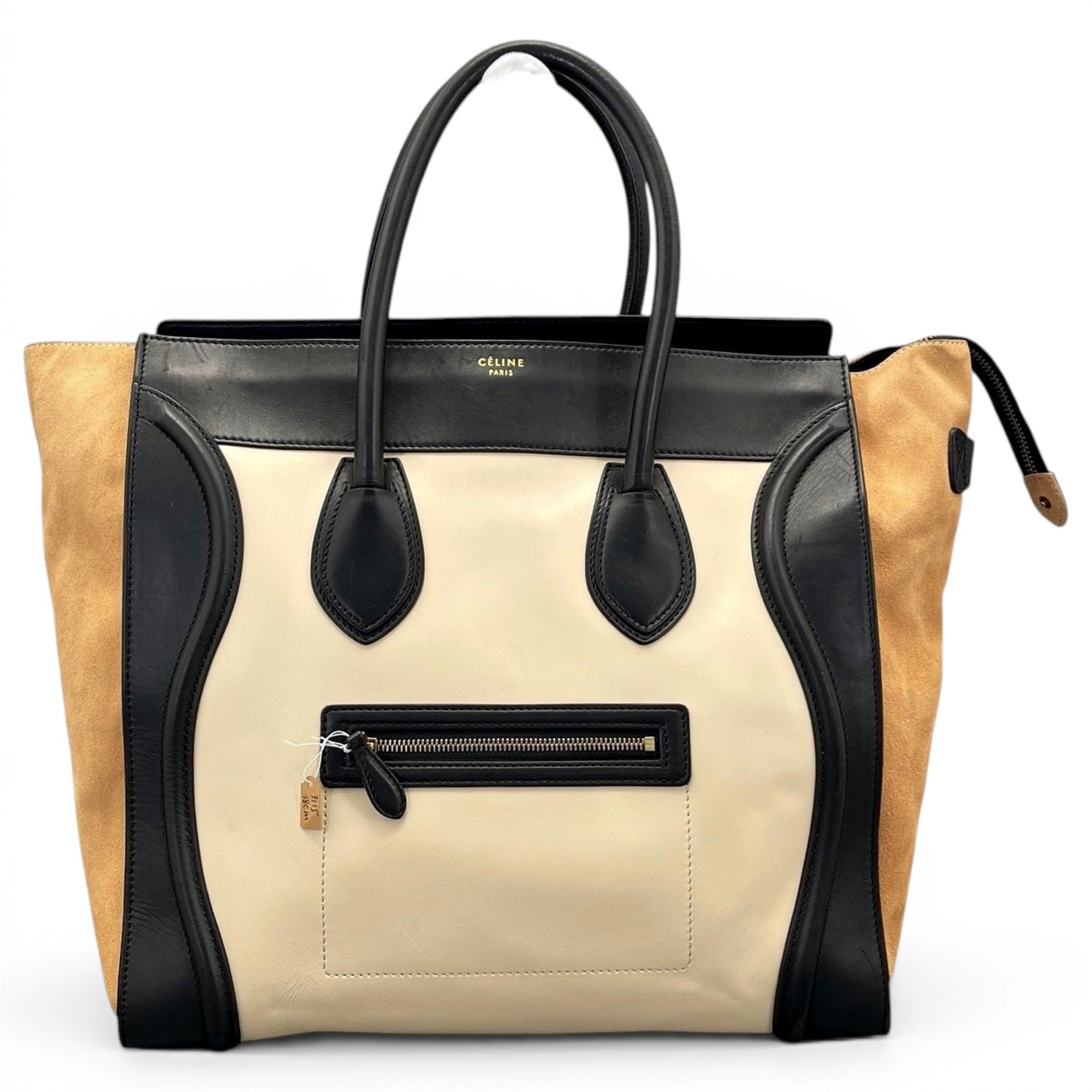 Luggage leather handbag