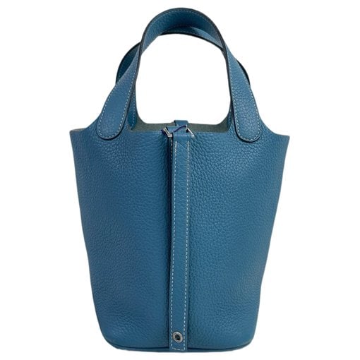 Picotin leather handbag