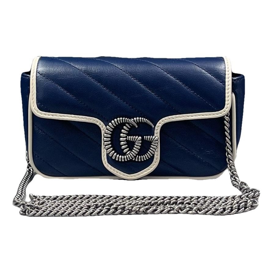 GG Marmont Flap leather handbag