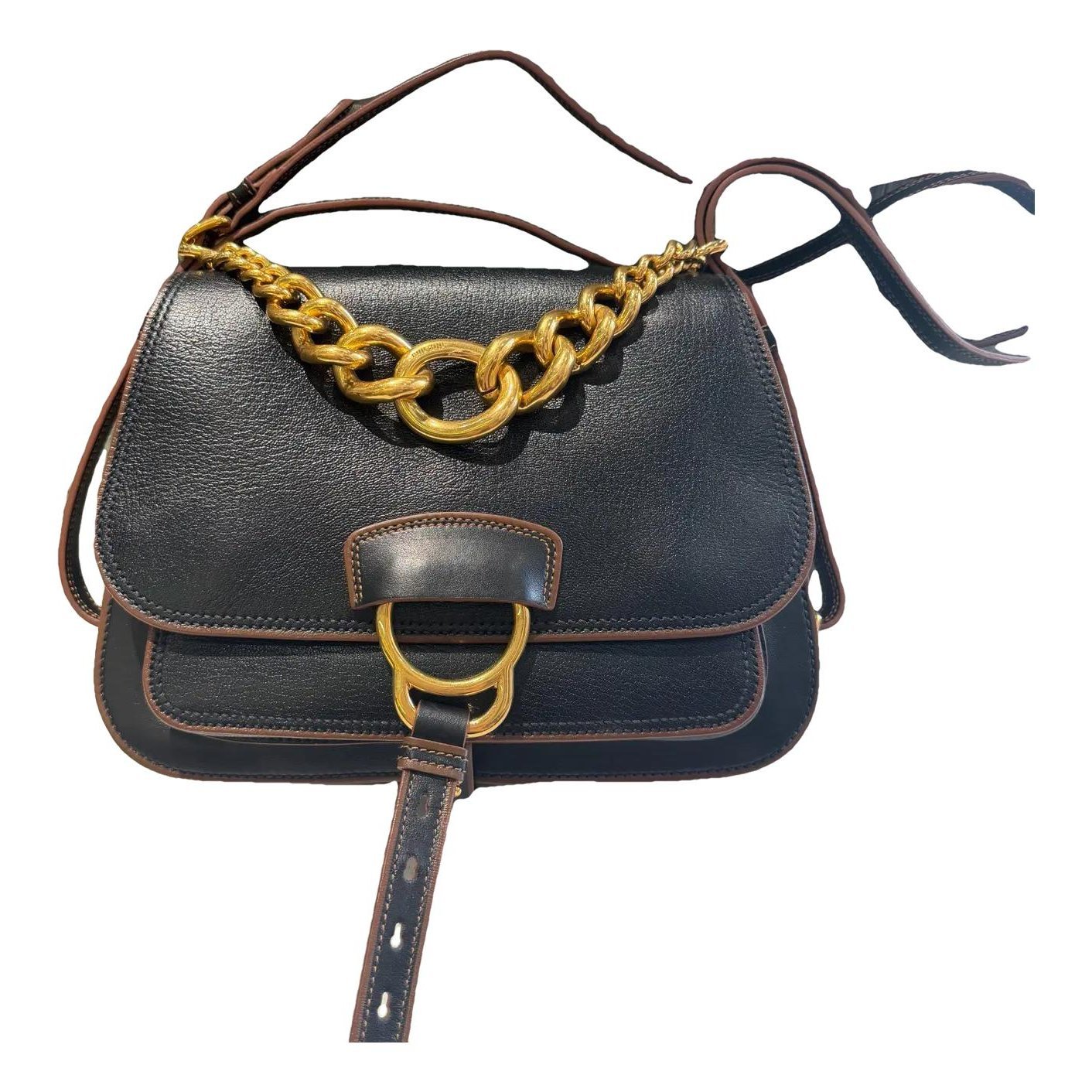 Dahlia leather crossbody bag