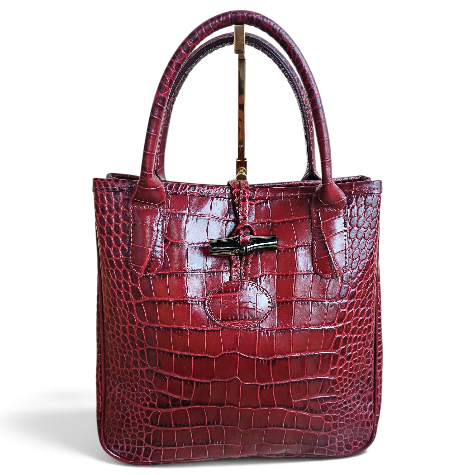 Roseau leather tote