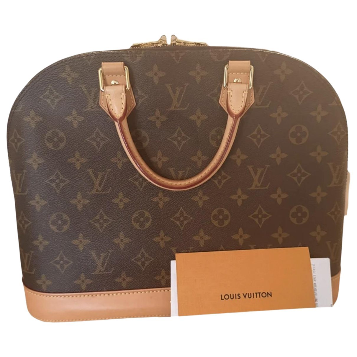 Alma leather handbag