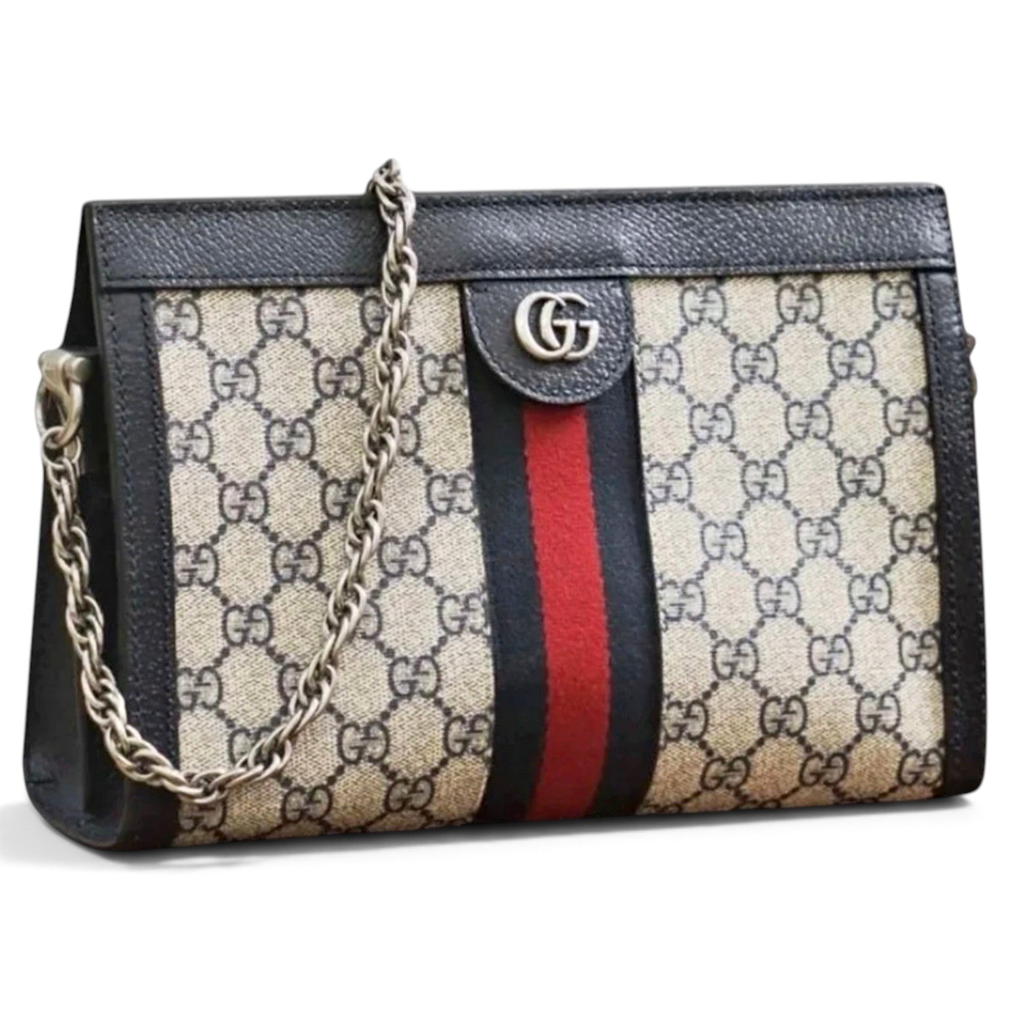 Ophidia Chain cloth handbag