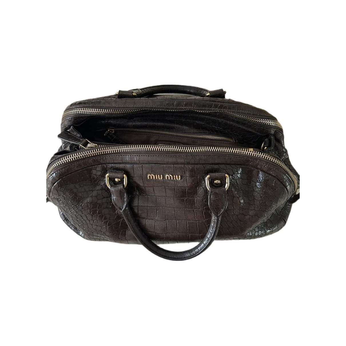 Leather handbag