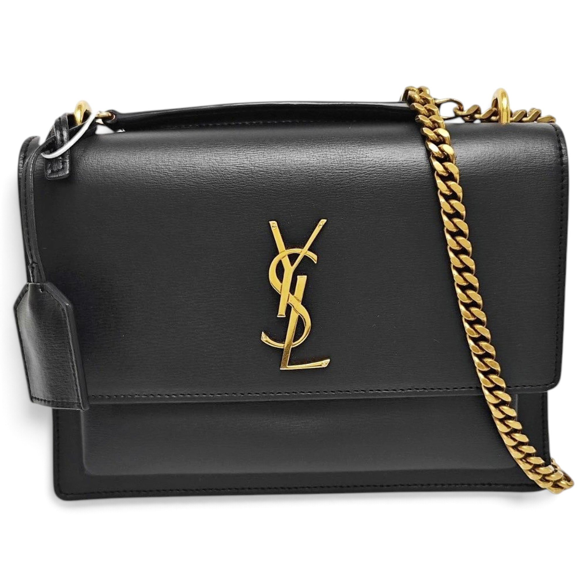 Sunset leather crossbody bag
